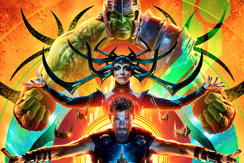 Thor Ragnarok movie poster image