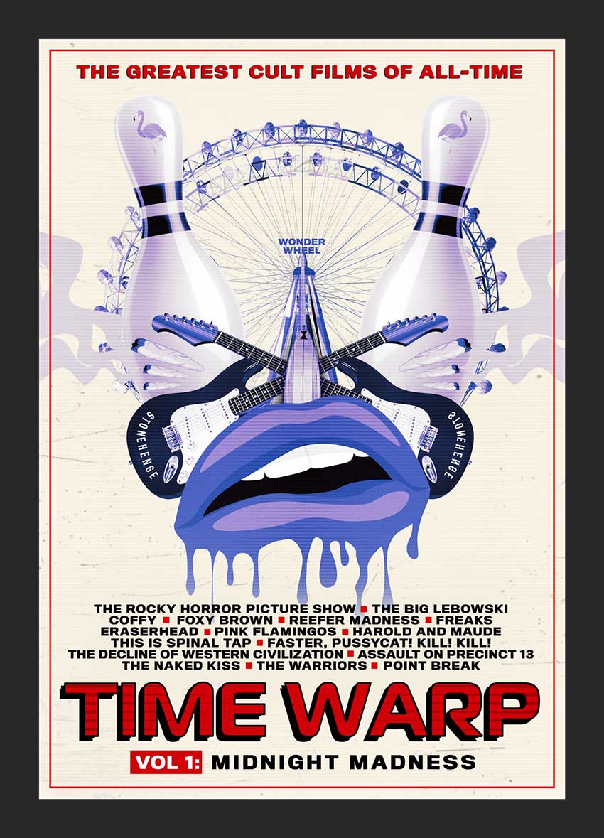 TimeWarp VOL1 MIDNIGHTMADNESS poster