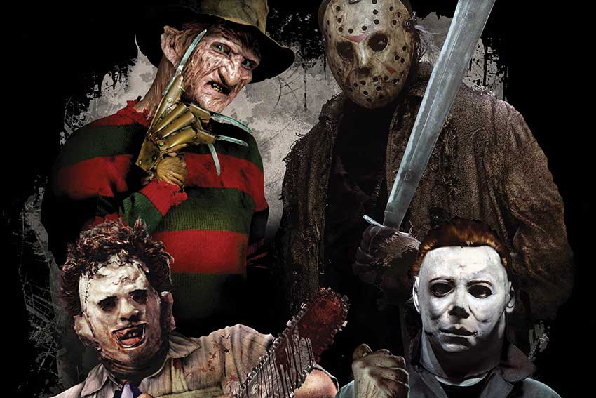 Classic Horror Icons Jason, Freddy, Leatherface, Michael ...