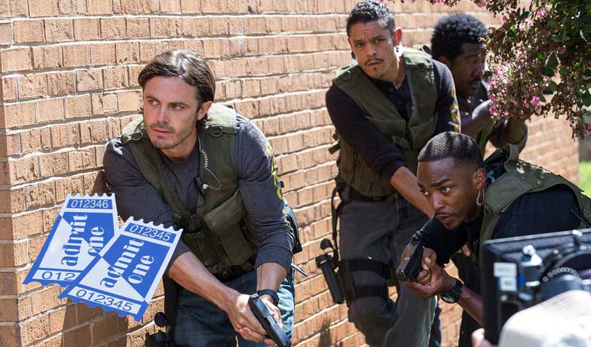 Triple 9 ticket giveaway with Casey Affleck & Anthony Mackie