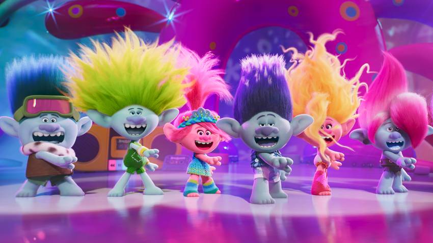 Trolls 3 band together movie still review
