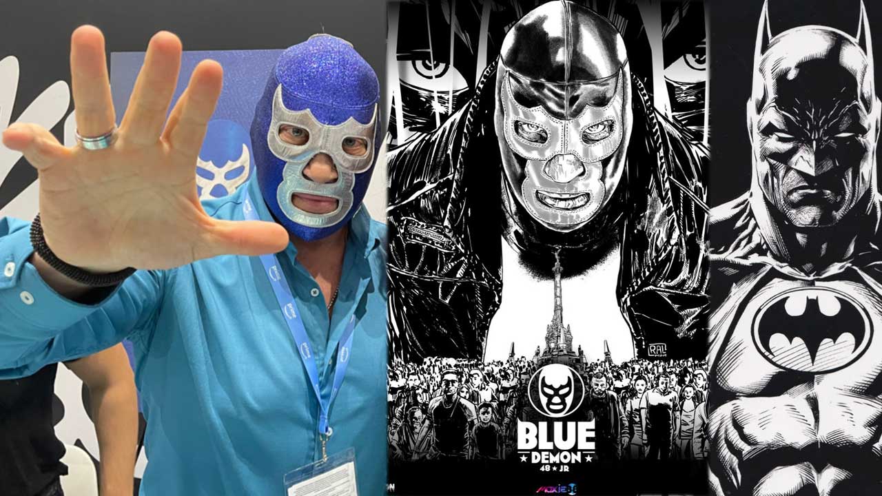 Blue Demon Jr talks new comic book and movie