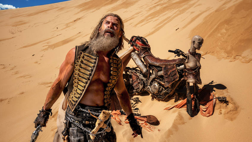 Chris Hemsworth in Furiosa: Mad Max movie