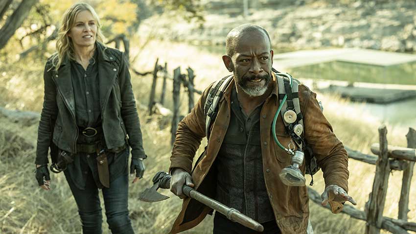 Fear the Walking Dead season 8 Kim Dickens, Lennie James