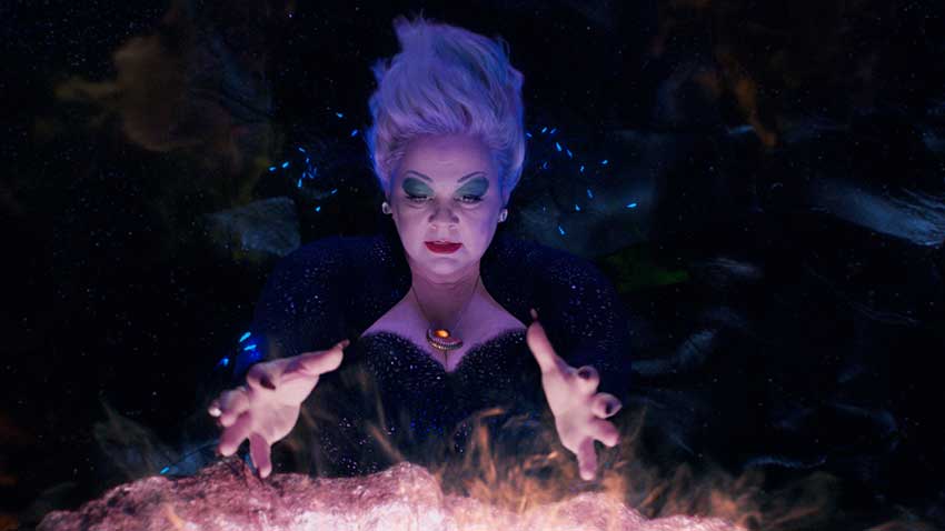 Melissa McCarthy as Ursula in The Little Mermaid 2023 Disney remake ursula