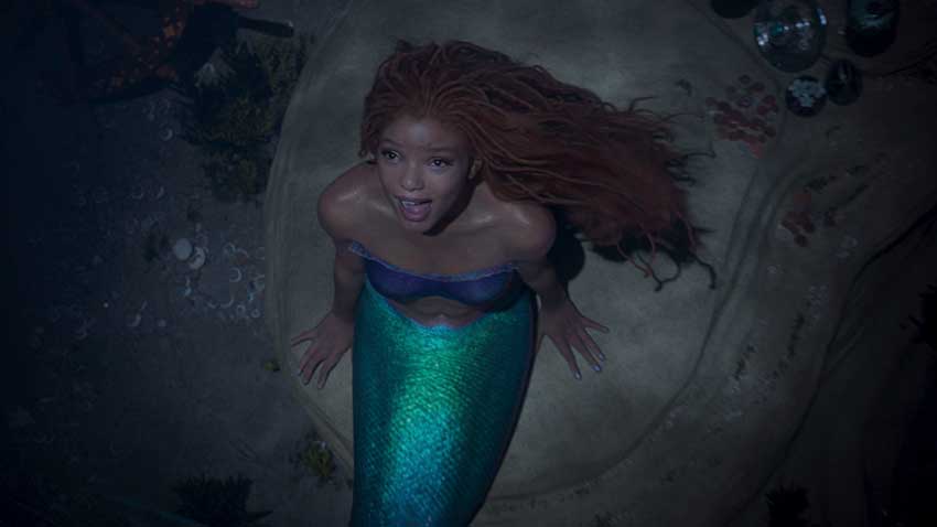 The Little Mermaid Halle Bailey poster