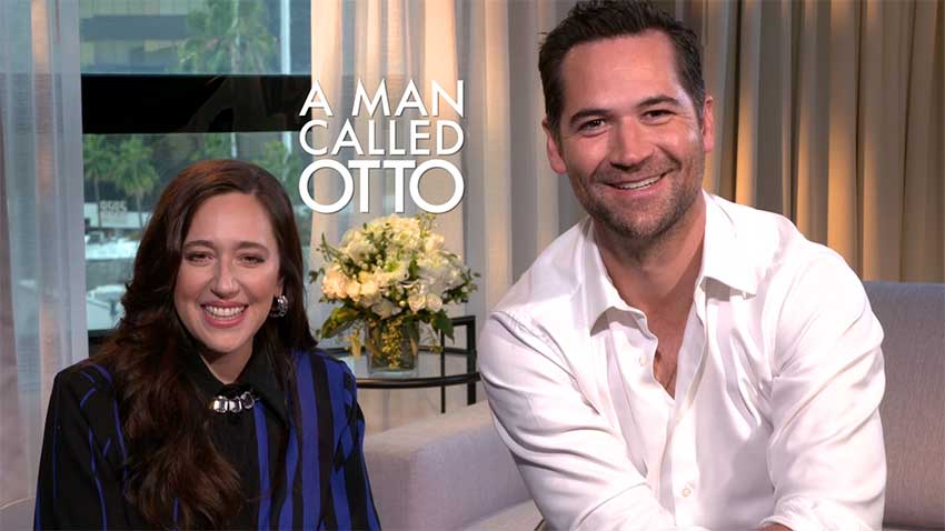 Mariana Trevino and Manuel Garcia Rulfo interview for A Man Called Otto
