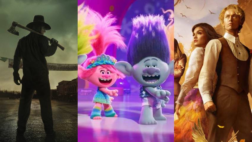 New movie reviews: Hunger Games prquel, Trolls Band Together, Thanksgiving horror film