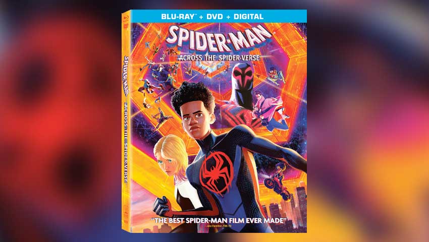 Spiderman: Across the Spider-Verse Digital Blu-ray and 4K UHD bonus features