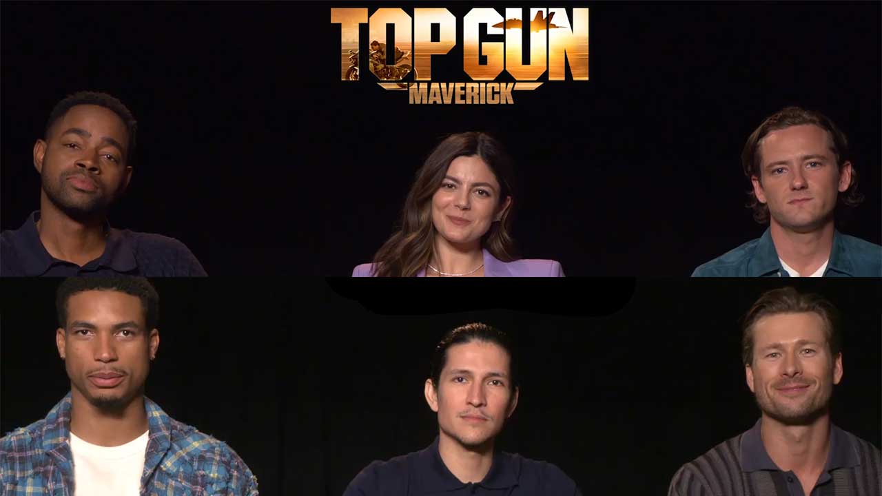 Top Gun Maverick stars Monica Barbaro, Danny Ramirez, Jay Ellis, Miles Teller