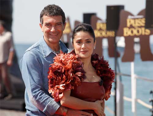 Live with Antonio Banderas and Salma Hayek 