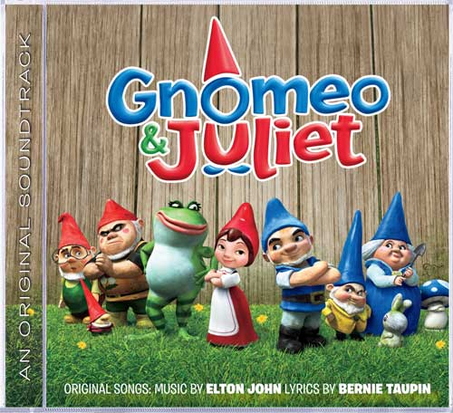 Gnomeo &amp; Juliet Movie Soundtrack Giveaway 