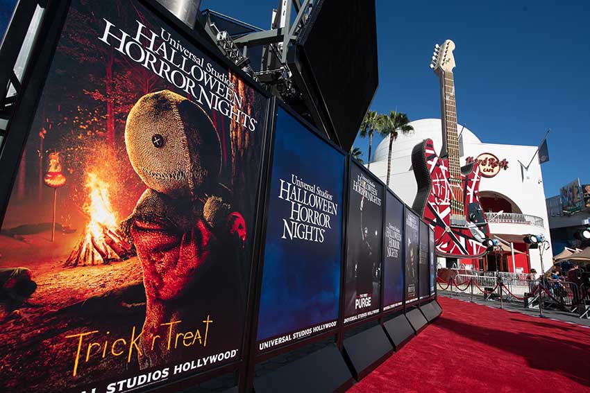 Jamie Lee Curtis, Slash, Vanessa Hudgens Attend Halloween Horror Nights Opening Night