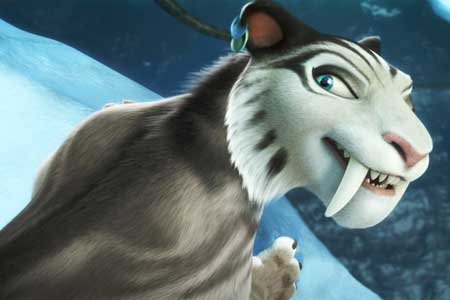 Ice Age: Continental Drift Movie Clip: Jennifer Lopez As Saber Tooth Tigress