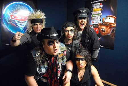 Moderatto Recording Session for  CARS 2