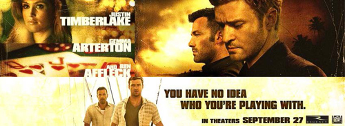RUNNER RUNNER New Movie Poster and Trailer Starring Ben Affleck and Justin Timberlake