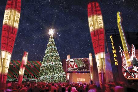 Universal CityWalk Launches 2012 Holiday Season