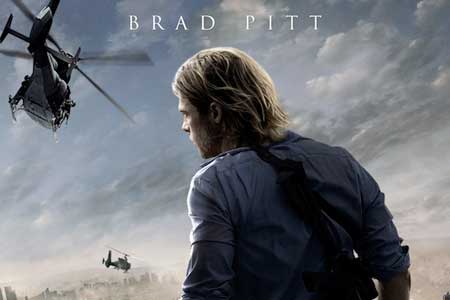 WORLD WAR Z New Movie Poster: Gunslinging Brad Pitt