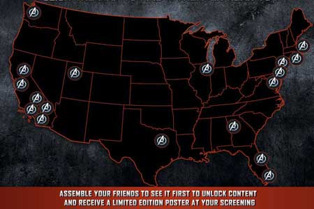 Marvel Begins Midnight Ticket Sales for THE AVENGERS on Facebook