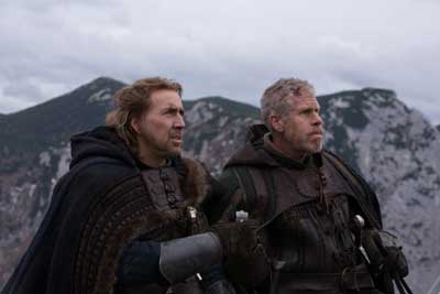 VIDEO: Nicolas Cage Escapes A Wolf Attack