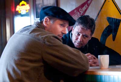 VIDEO: Russell Crowe and Liam Neeson Plan A Prison Break