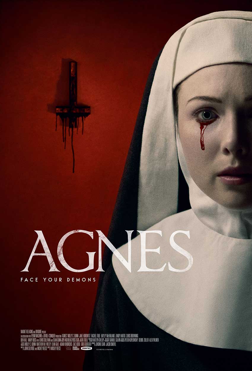 Agnes horror movie poster