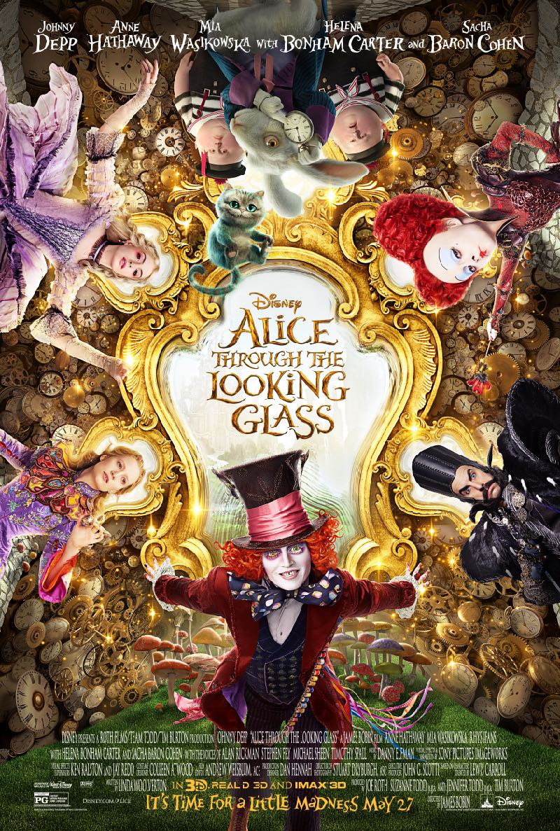 Alice Through the Looking Glass new movie poster