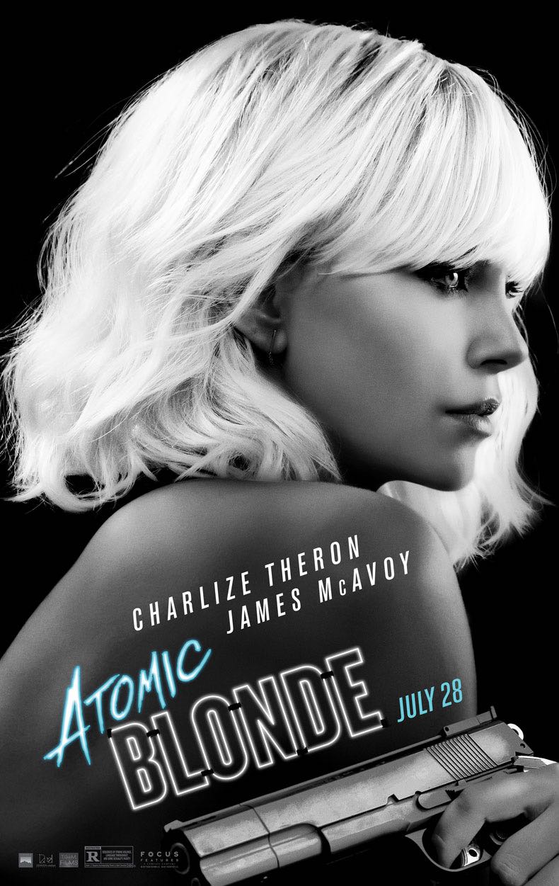 Atomic Blonde Charlize Theron movie poster 2