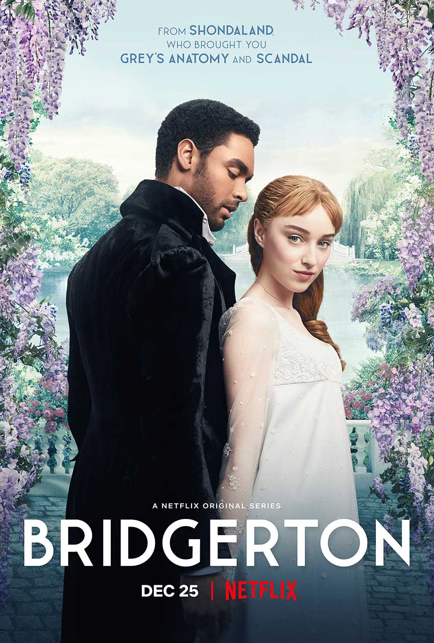 Bridgerton ShondaRhimes Netflix art poster