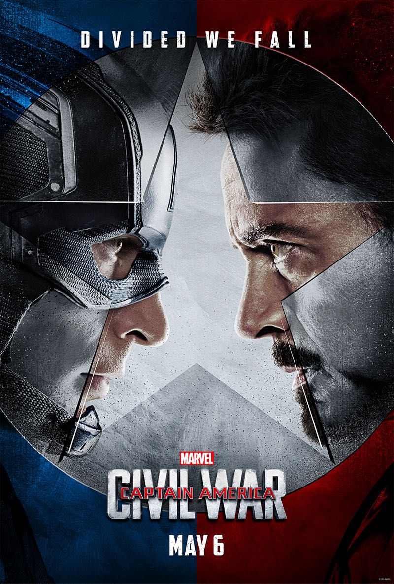 Captain America Civil War movie poster