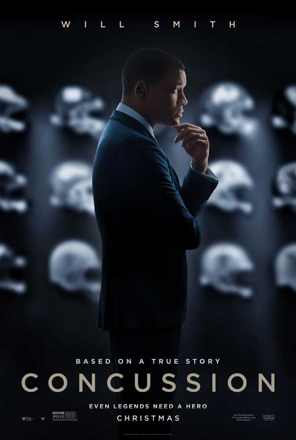 Concussion Will Smith movie poster