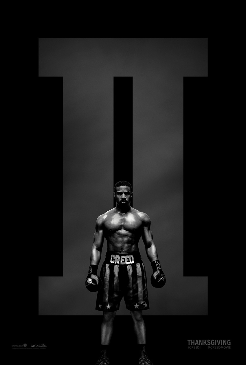 Creed II First Poster Michael B Jordan