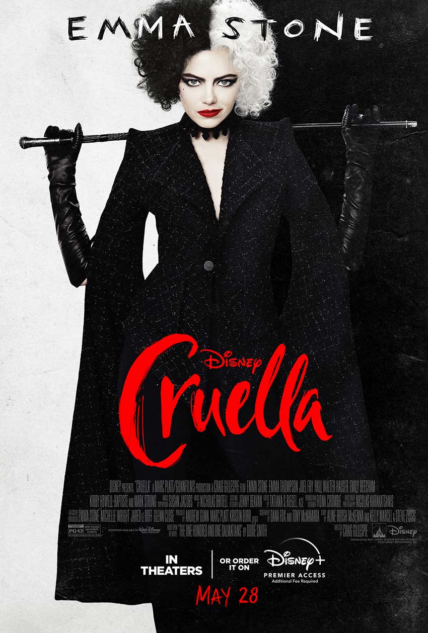 Cruella Disney movie poster