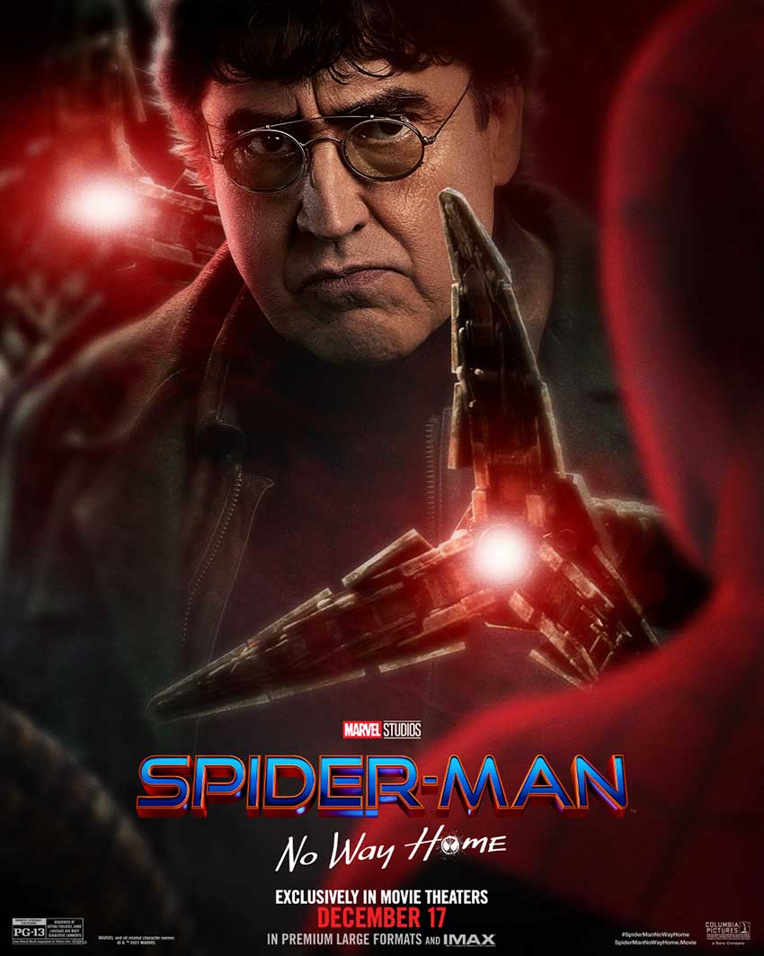 Doc Ock Spiderman Far From Home poster