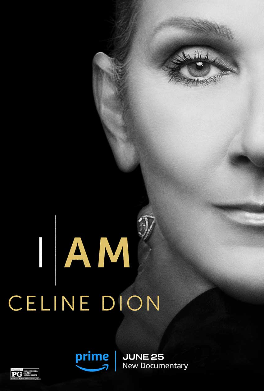 I Am Celine Dion documentary poster Courtesy of Amazon MGM Studios