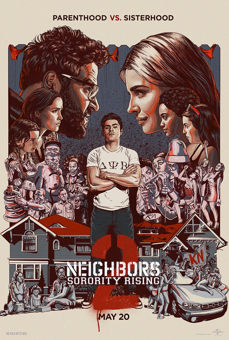 Neighbors 2 Sorority Rising movie poster2