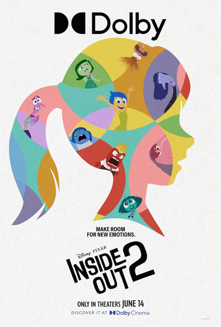Pixar Inside Out 2 poster 2