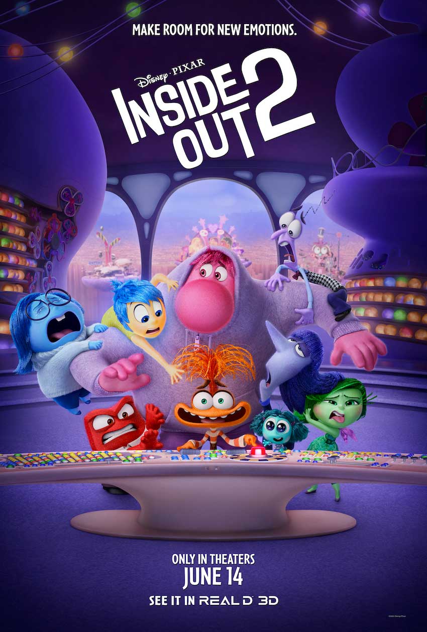 Pixar Inside Out 2 poster 3