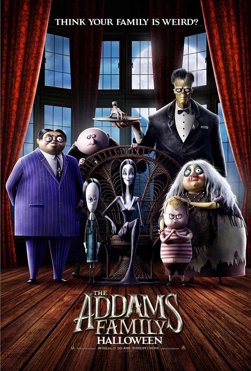 The Addams Family 2019 movie poster