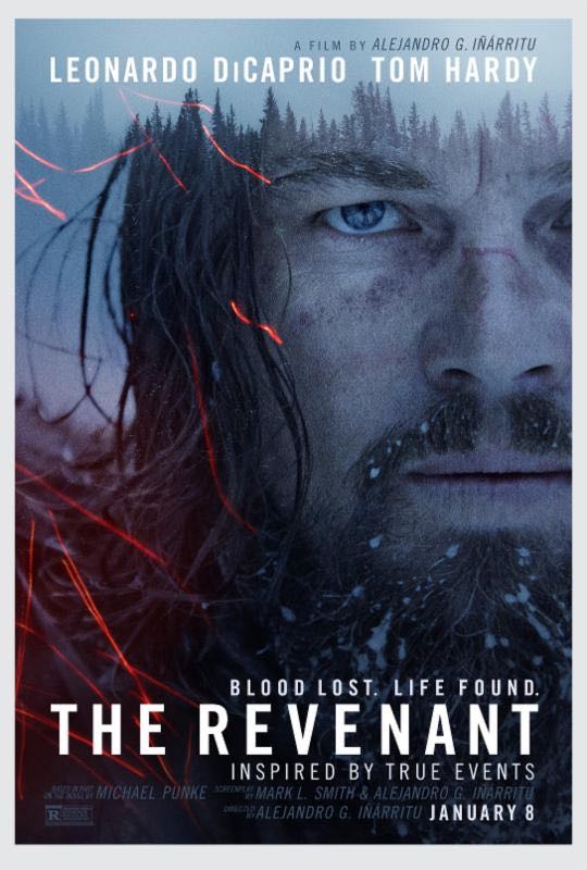 The Revenant new movie poster LeonardoDiCaprio