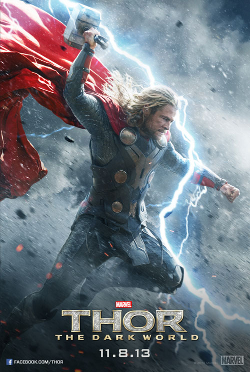 Chris Hemsworth as Thor Character Movie Poster