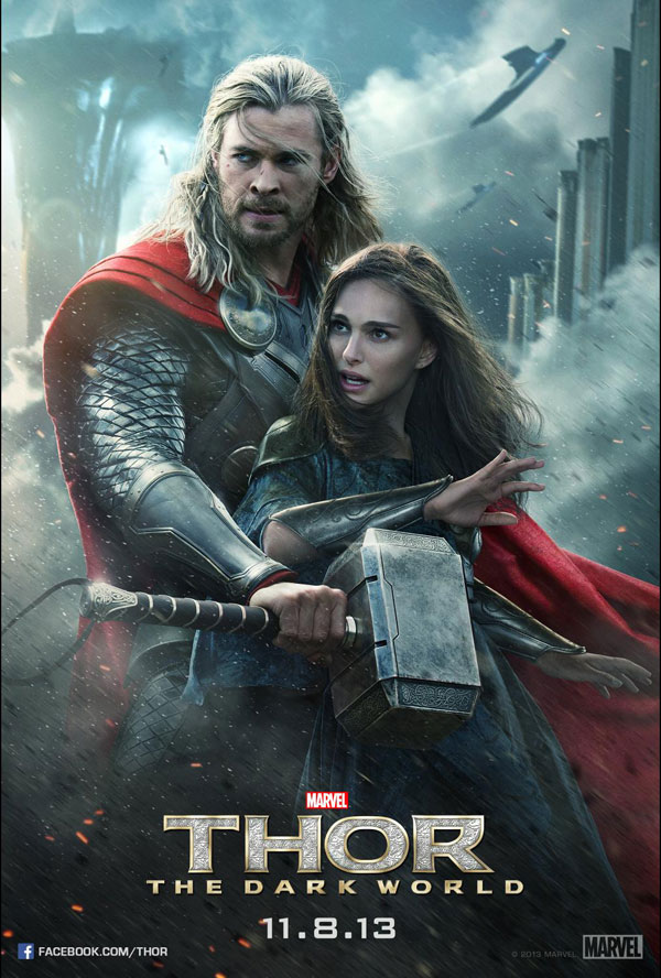 Thor: The Dark World Thor and Jane movie poster