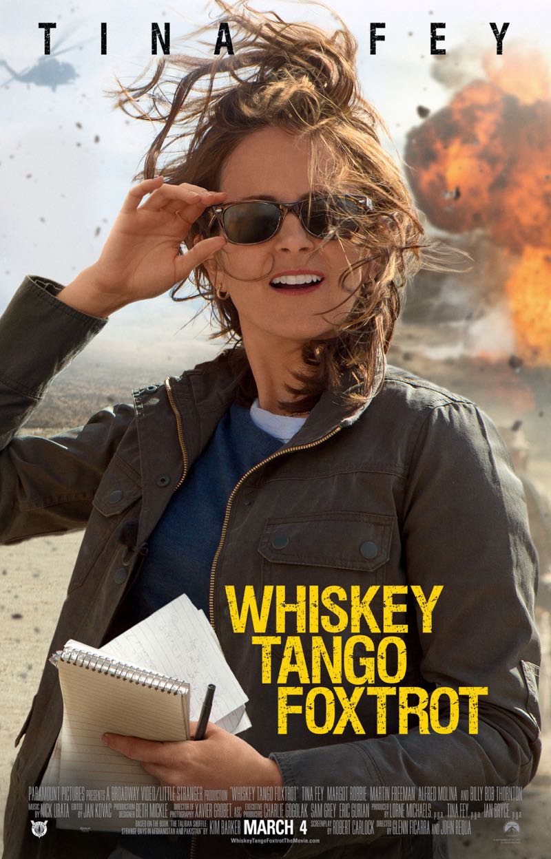 Tina Fey Whiskey Tango Fox Trot movie poster