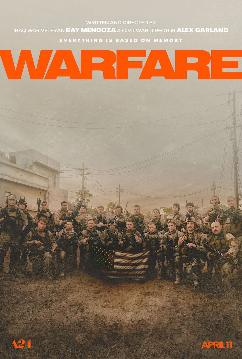 Warfare movie poster 2025