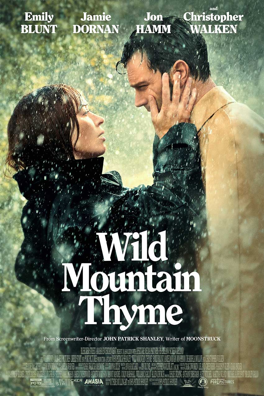 Wild Mountain Thyme Emily Blunt Jamie Dornan poster 