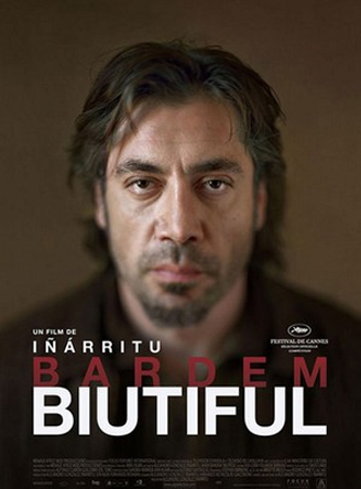 BIUTIFUL movie poster stararing Javier Bardem