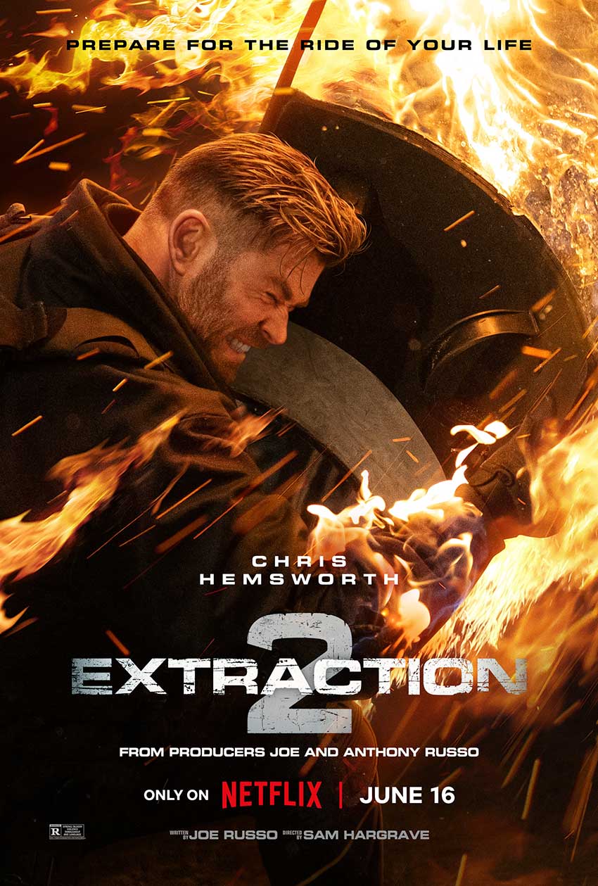 Chris Hemsworth in Extraction 2 poster 2