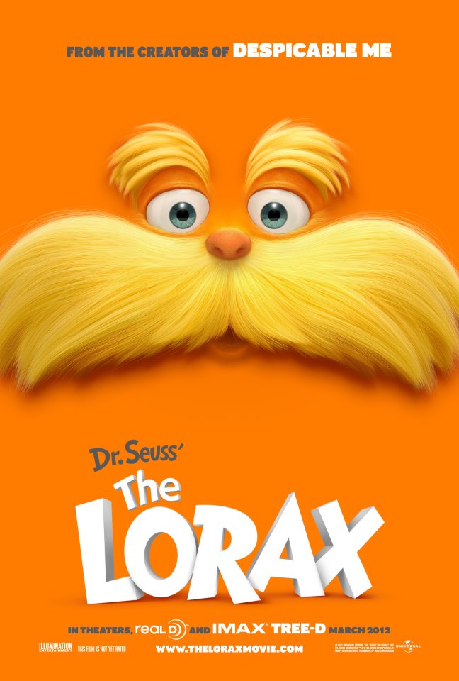 Dr. Seuss The Lorax Movie Poster