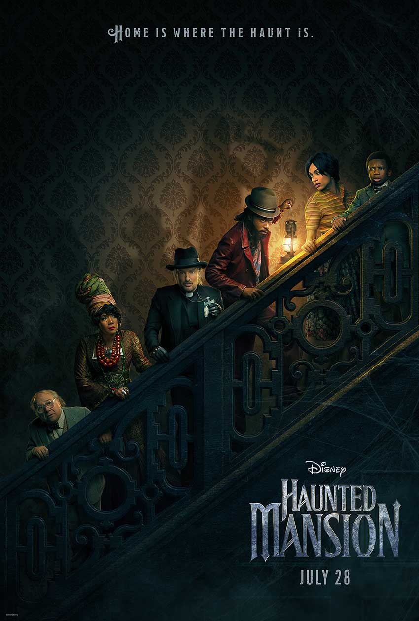 Haunted Mansion teaser key art poster