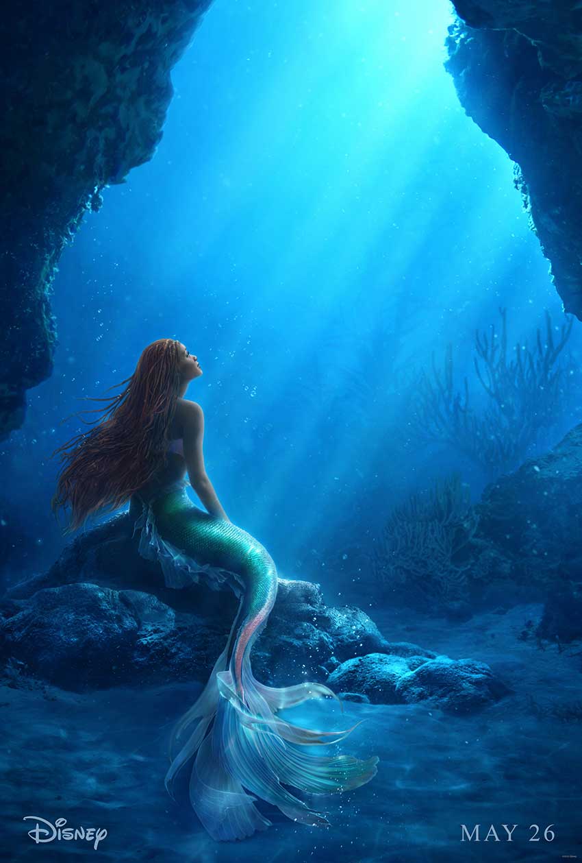 The Little Mermaid digital teaser movie poster